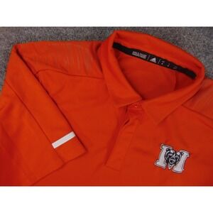 Mercer Bears Shirt Mens Med Orange Polo Adidas